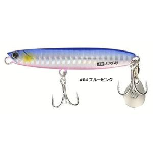 メジャークラフト ジグパラ サーフ 40g #04 ブルーピンク / メタルジグ ルアー