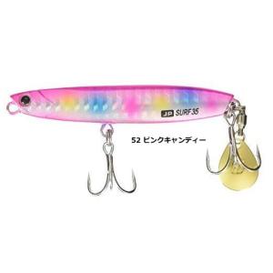 メジャークラフト ジグパラ サーフ 40g #52 ピンクキャンディー / メタルジグ ルアー