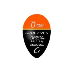 グレックスプラス レヴォル M 浮力 G4 オレンジ / ウキ / 釣具 / メール便可