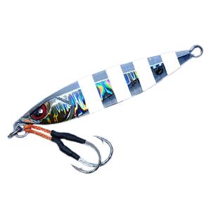 クレイジーオーシャン オーシャンフラッシュ SJ 40g ＃04 ゼブラグロー / メタルジグ ルアー