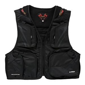 がまかつ　鮎　ベスト　GM 2325 Gamakatsu がまかつ フィッシングベスト GM-2325 ブラック M