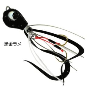 ルーディーズ 魚子ラバ 15g #黒金ラメ｜マイクロタイラバ メール便可 (SP)