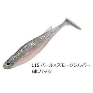 マルキュー エコギア バルト 6インチ #115 パール×スモークシルバーGlt.バック / ワーム...