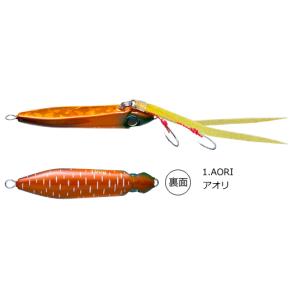デュエル ソルティー・ベイト ウェーブ 80g #1.AORI アオリ F1293｜タイラバ インチク｜釣具｜メール便可