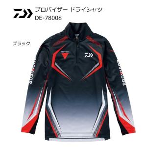 ダイワ プロバイザー ドライシャツ DE-78008 ブラック Lサイズ / daiwa / 釣具｜tsuribitokan-masuda