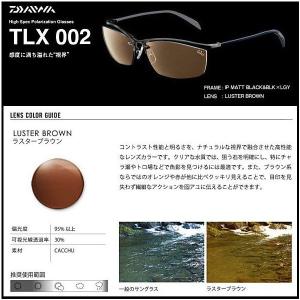 偏光サングラス ダイワ TLX002 タレックス / LUSTER BROWN / TALEX偏光グラス / daiwa / 釣具｜tsuribitokan-masuda