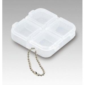 メイホウ 明邦化学 スクエア 4コマケース / 釣具 パーツケース / 釣具 (置き配可 送料450...