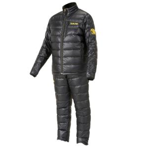 サンライン ライトダウンインナースーツ SUW-01201 ブラック Mサイズ / 防寒着