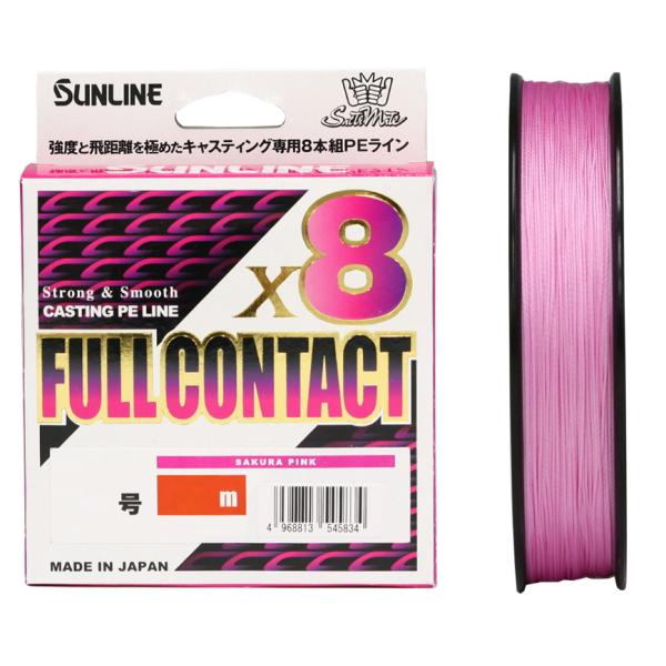 (セール) サンライン ソルティメイト フルコンタクト×8 12号 300m / PEライン