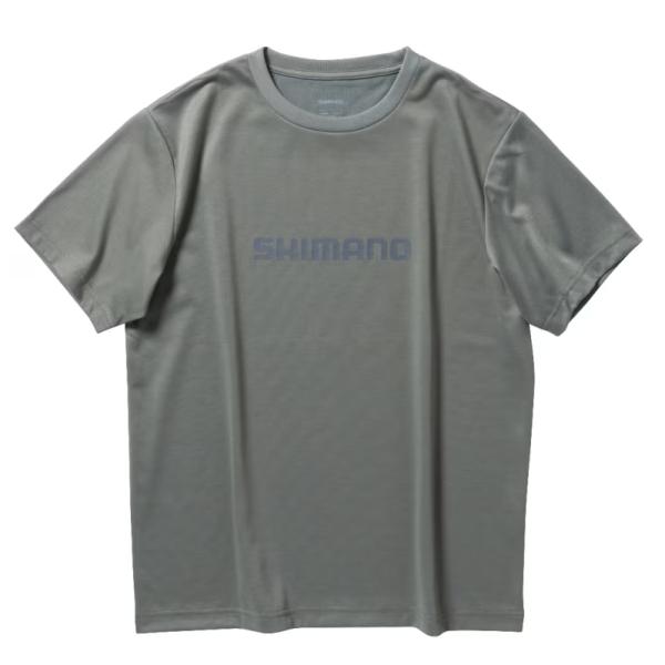 (セール) シマノ ドライロゴTシャツ ショートスリーブ SH-021W セージグリーン Mサイズ ...