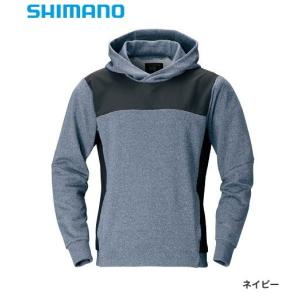 シマノ ライトスウェットパーカー WJ-075S ネイビー L / ウエア / shimano  / 釣具 (SP)｜tsuribitokan-masuda