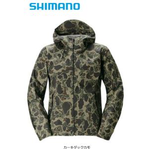 シマノ ゼフォー デュラストXEFO・DURAST レインジャケット RA-22JS カーキダックカモ L / shimano  / 釣具｜tsuribitokan-masuda