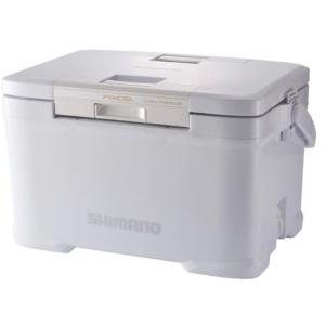 シマノ クーラーボックス フィクセル ウルトラ プレミアム 30L NF-030V ホワイト / shimano  / 釣具 (SP)｜tsuribitokan-masuda