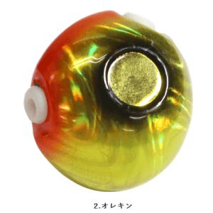 ハヤブサ 無双真鯛 フリースライド VSヘッド プラス 80g #2 オレキン / タイラバ 鯛ラバ...