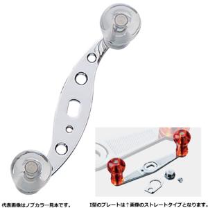 ハネダクラフト/Haneda Craft】ジュラルミン赤ハンドル S字 ウッドノブ