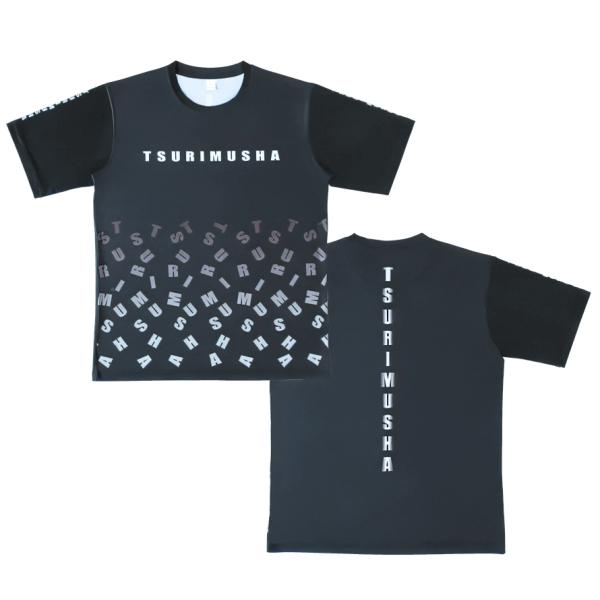 釣武者 TMダンシングクール Tシャツ ブラック Mサイズ / ウェア / 釣具