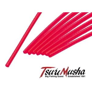 釣武者 ヒートシュリンク RIM アカ 1m 1.5φ / 底物 仕掛