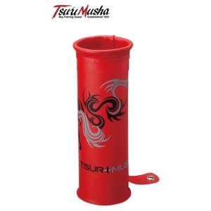 釣武者 EVA 囮キャリーM レッド / 鮎友釣り用品 / 釣具 (置き配可 送料450円)