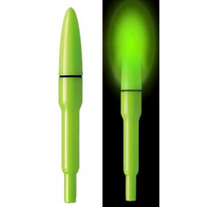 ヒロミ産業 電気ウキ トップライト2 小 グリーン｜替えトップ｜釣具｜メール便可