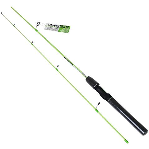 万能グラスロッド ソルフィエスタ グラッシー 562FUL グリーン / トラウト バス ソルト ロ...