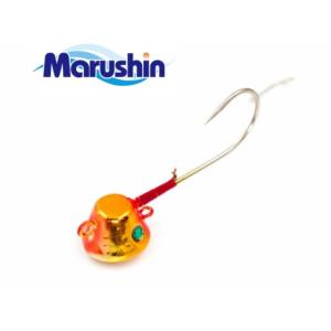 マルシン漁具 TRD一つテンヤ オレンジゴールド 4号 / 鯛ラバ タイラバ / メール便可｜tsuribitokan