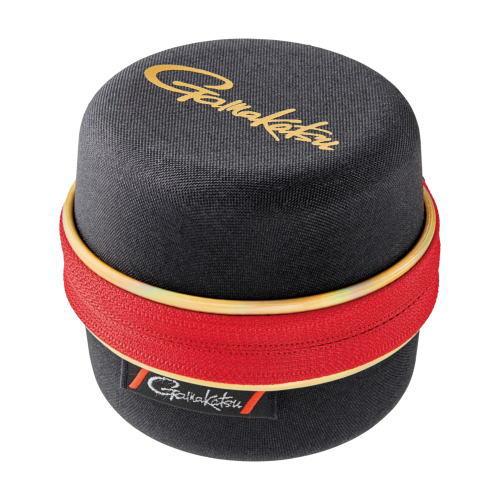 がまかつ スプールケース 80 GM-2583 ブラック×レッド (置き配可 送料450円)