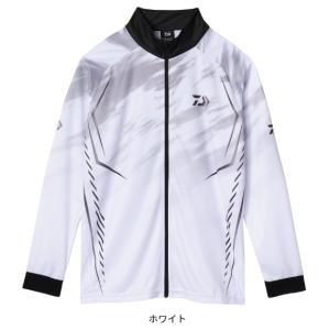 ダイワ DE-7524 ロングスリーブ ドライシャツ ホワイト XLサイズ / ウェア / daiwa / 釣具 (SP)｜tsuribitokan