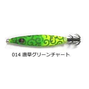 ジークラック 泥棒スッテ 10号 #014 唐草グリーンチャート / イカメタル メタルスッテ 釣具 メール便可｜tsuribitokan