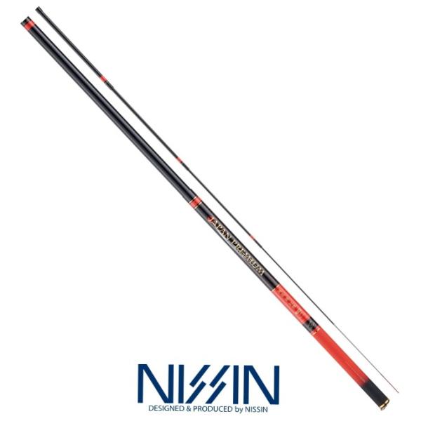 宇崎日新 翔龍鯉 小継 紅雅 5.40m / コイ竿 / 釣具 / nissin (SP)