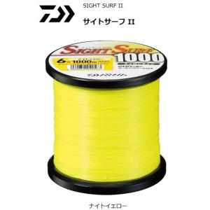 ダイワ サイトサーフ 2 ナイトイエロー 6号 1000m / ライン / daiwa / 釣具｜tsuribitokan