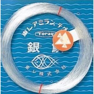 TORAY（東レ） 銀鱗 台紙付 50m 24号 85Lbs ナイロンライン・ハリス