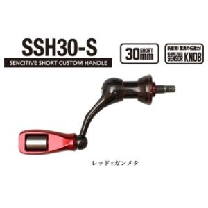 ティクト SSH30-S ショートハンドル for SHIMANO レッド×ガンメタ / tict