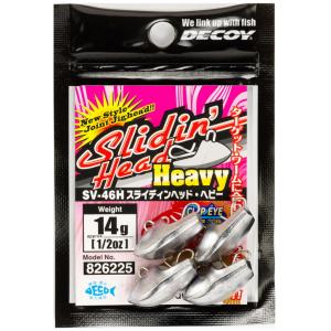 カツイチ デコイ スライディンヘッドヘビー SV-46H 14g / ジョイントリグ シンカー / メール便可 / 釣具