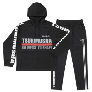 釣武者 サマーアクティブセットアップ ブラック Lサイズ｜ウェア｜釣具