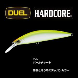 デュエル DUEL ハードコア R ヘビーミノー 70mm F-1188 PCL パールチャート / ルアー / メール便可 / 釣具｜tsuribitokan