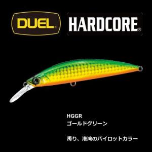 デュエル DUEL ハードコア R ヘビーミノー 90mm F-1189 HGGR ゴールドグリーン / ルアー / メール便可 / 釣具｜tsuribitokan