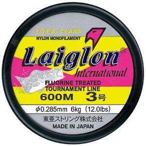 東亜ストリングス／RAIGLON  レグロン インターナショナル サスペンドタイプ 600m巻 ブルー 3号