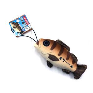 カワチ のびおさかな ストラップ マグロ／鮪 （のびる 魚型の