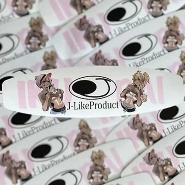 ジェイライクプロダクト　ＢＯＸステッカー　ＢＭホワイト　（バケットマウス仕様　BM-5000、700...