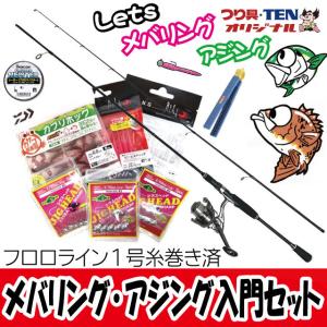 つり具TEN メバリング アジング ガシリング ライトゲーム完全釣りセット