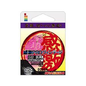 ゴーセン／GOSEN GA-180 感激PROヴィンテージ 16ｍ巻（タングステン１００％ ８本組み　カラー：ダークグレー）｜tsurigu-ten