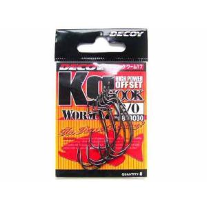 DECOY】デコイ カツイチ KgHOOK キロフック ワーム17 OFF SET HOOK