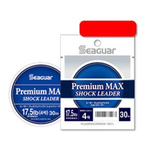 シーガー／Seaguar　プレミアムマックス ショックリーダー　３０ｍ巻　●カラー：クリア　●材質：フロロカーボン｜tsurigu-ten