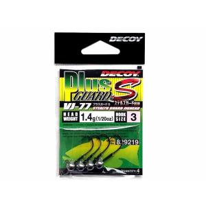 デコイ／ＤＥＣＯＹ　ＶＪ-７７　プラスガードＳ　（入数：４本　バス用ジグヘッド　ＰｌｕｓＧｕａｒｄ