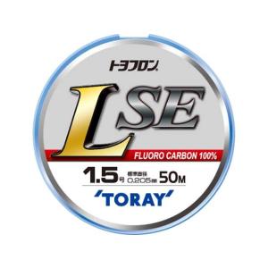 東レ／TORAY　トヨフロン　L-SE　５０ｍ巻　０．８号-２．５号　カラー：ナチュラル　（フロロカーボンハリス）｜tsurigu-ten