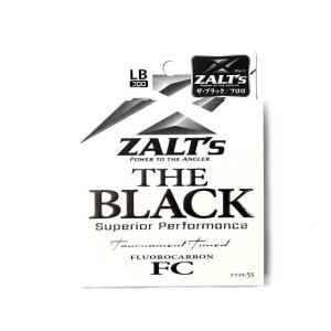 ラインシステム　ザルツ　ザ・ブラック　フロロカーボン　カラー：ナチュラル　７ｌｂ-１２ｌｂ　（THE BLACK FC）｜tsurigu-ten