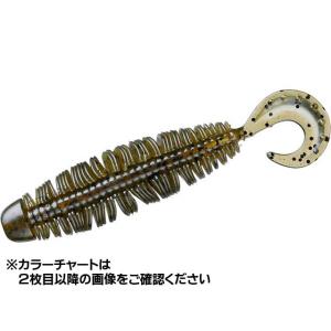 ダイワ／Daiwa　シルバーウルフ　ＫＪカーリー　チニングカスタム　２．２インチ　（入数：１０本　ルアー黒鯛／チヌ用ワーム）｜tsurigu-ten