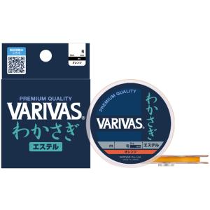 バリバス／VARIVAS　わかさぎ　エステル　６０ｍ巻　カラー：オレンジ　（わかさぎ釣り専用ライン　道糸）｜tsurigu-ten