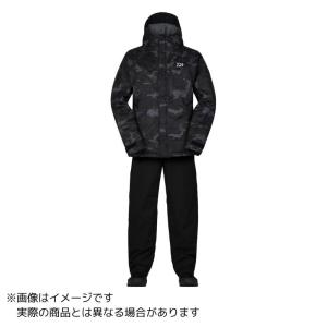 【ご奉仕価格】ダイワ DW-3523 レインマックス ウィンタースーツ ＃ブラックカモ ＃2XL｜tsurigu-yokoo