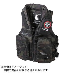 mazume MZXLJ−090 MZX コアライフジャケット カモ ＃カモ フリーサイズ